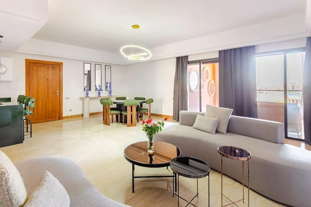 Appartement Au Coeur De Marrakech 马拉喀什 0*,